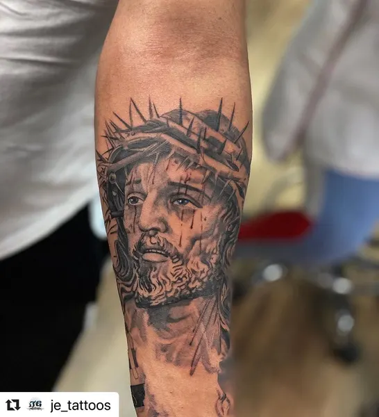 Game Face Tattoo