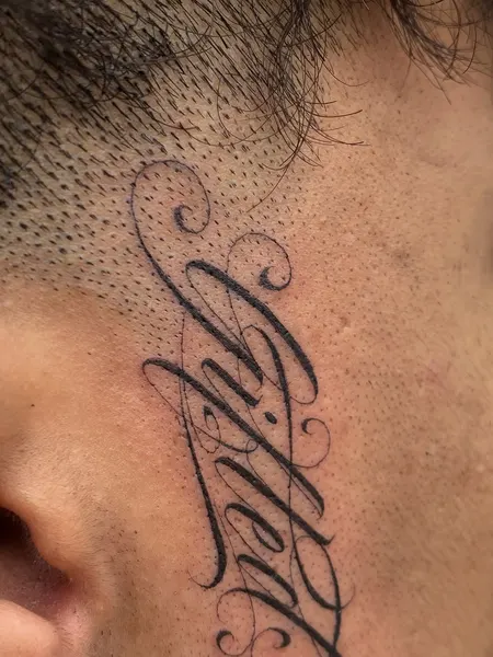 Lettering, 서명