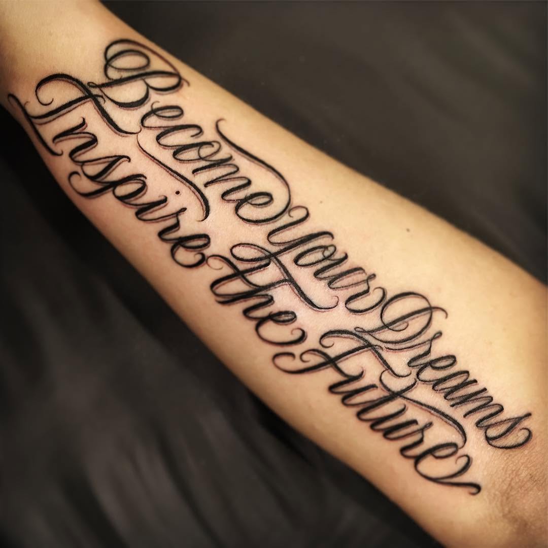 Lettering, 타자기 폰트