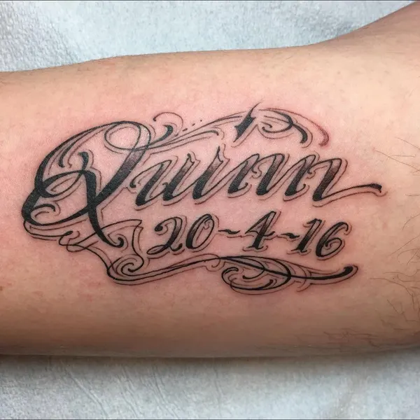 Lettering, 이름, 고딕 레터링, 올드 잉글리시, 단어, 타자기 폰트
