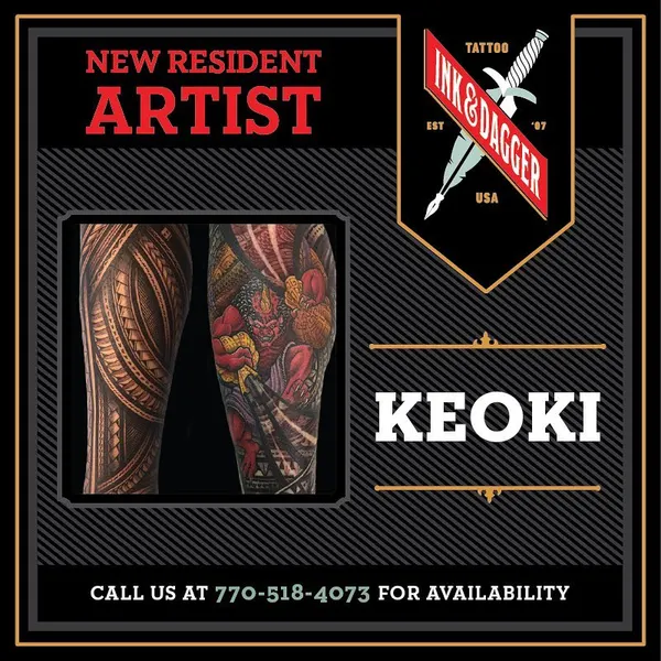 Ink and Dagger Tattoo
