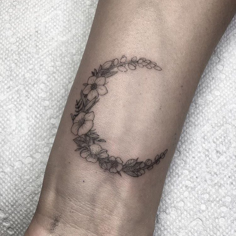 달, Flower, 일식, 초승달