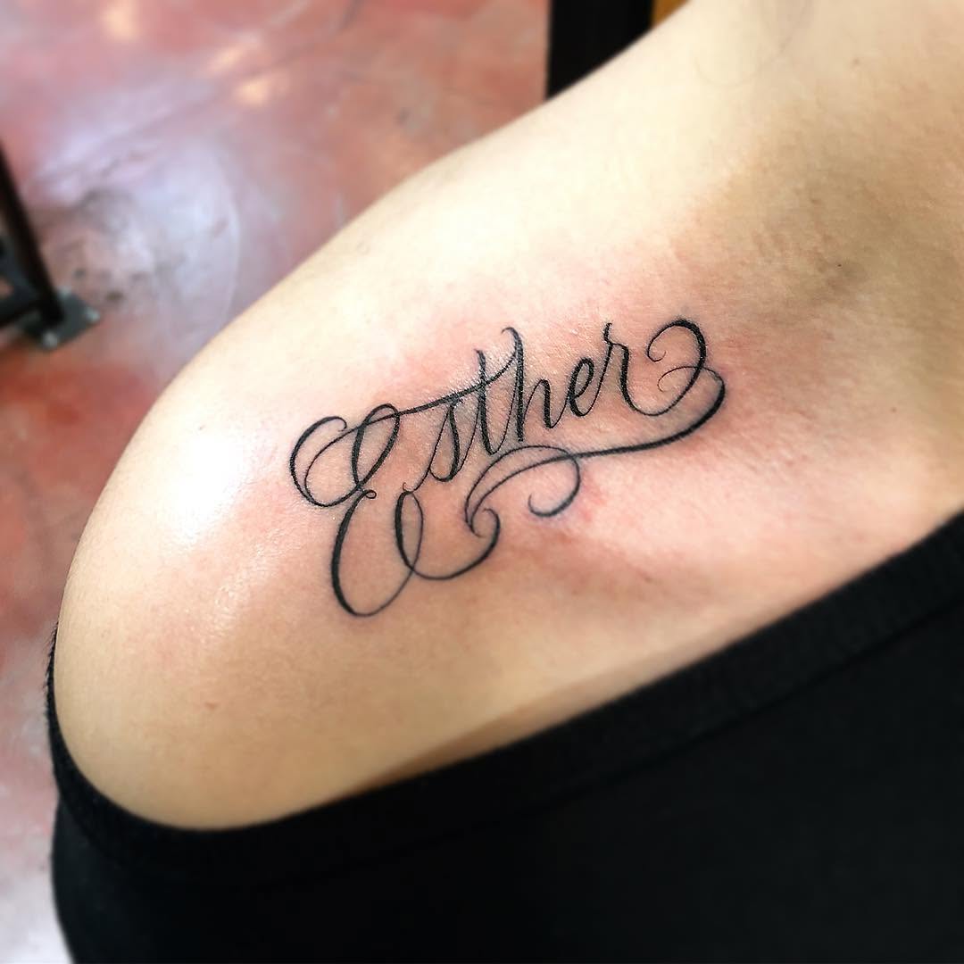 Lettering, 가족 이름, 가족 타투