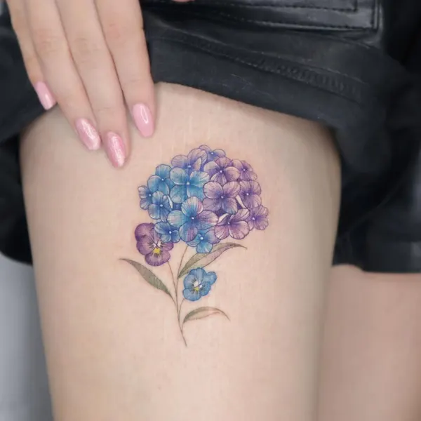 Flower, 수국