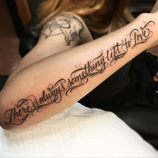 Lettering, 가사, 추모 문구, 고딕 레터링