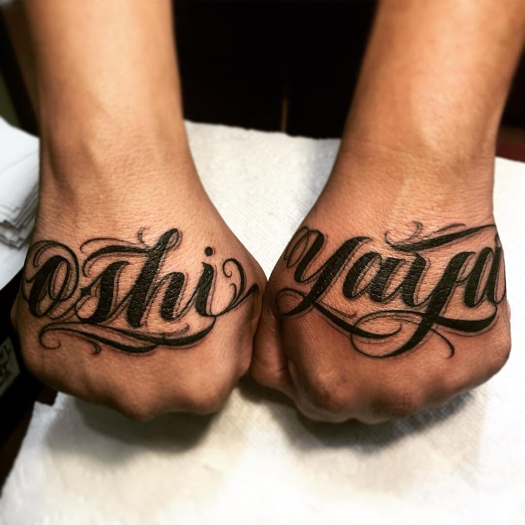 Lettering, 타자기 폰트