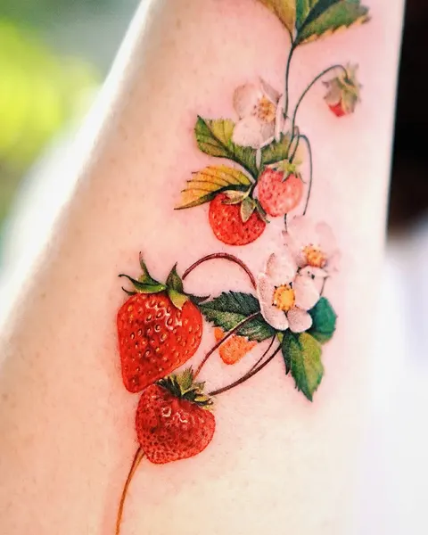 Flower, 딸기