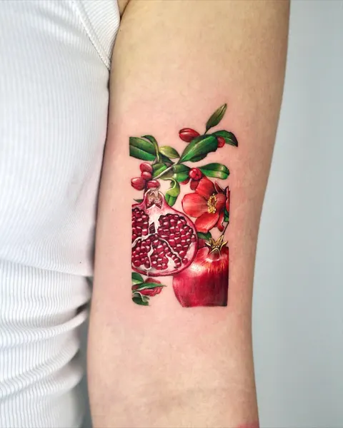 Flower, 사과, 석류, 과일, 딸기, 포도