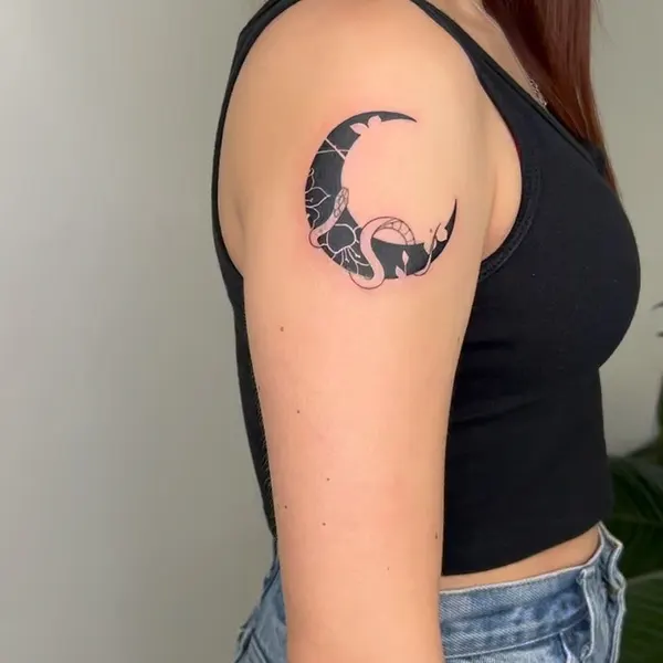 Dragon, 음양, 초승달