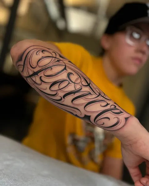 Lettering