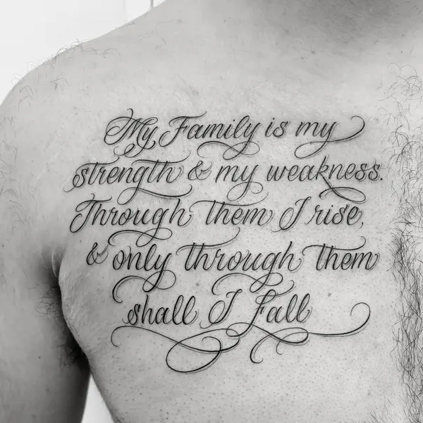 Lettering, 가사, 문구, 강인함, 추모 문구
