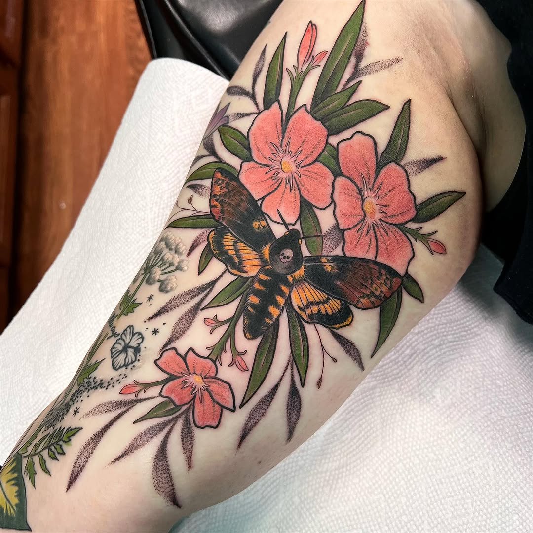 Flower, Animal, Nature, Rose