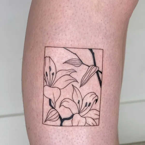 Flower, 거울, 프레임, 카드