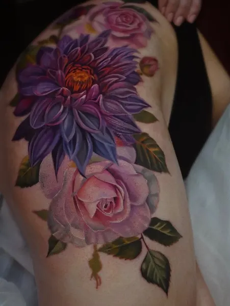 Flower, Rose, Nature, Dragon