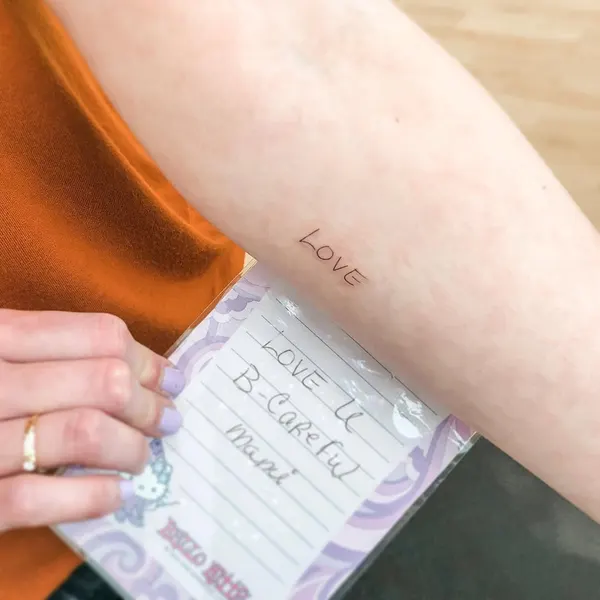 Lettering
