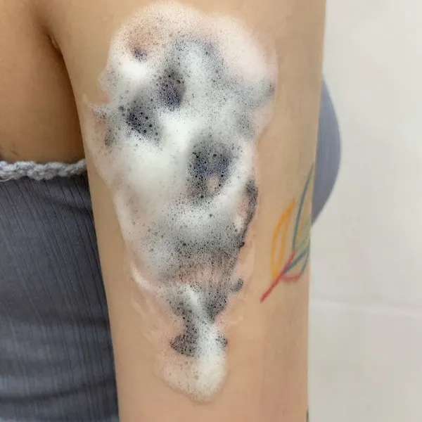Mini, 유령, 연기 배경, 수묵화, 구름 문양, 한국 구름