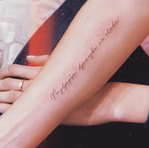 Lettering, 시, 가사, 동백꽃, 물망초