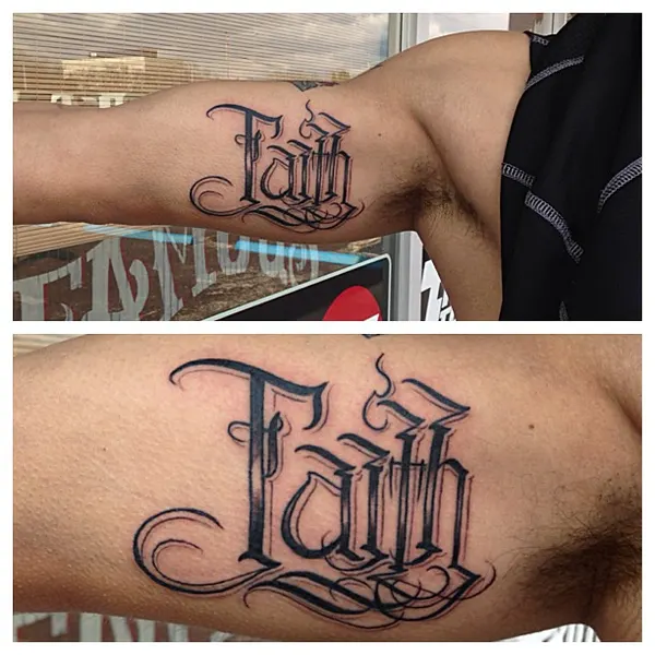 Lettering, 가족 이름