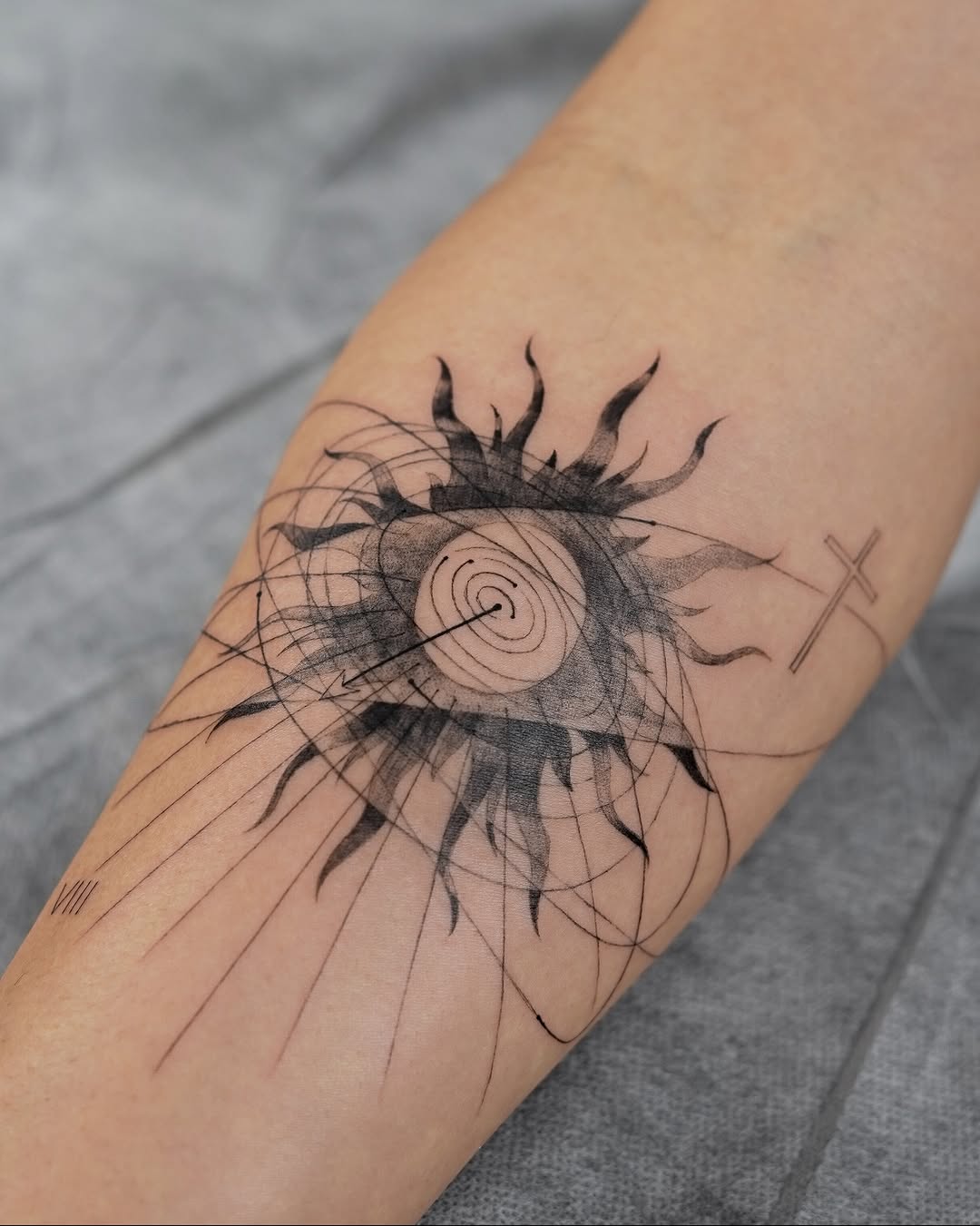 Nature, Geometric, 원, 나선, 음양, 후광, 일식, 민들레