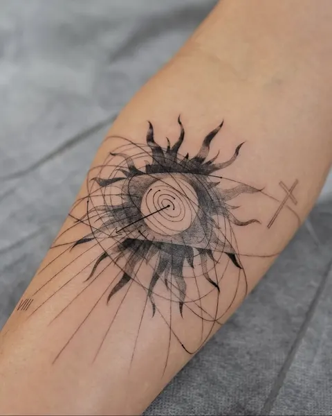 Nature, Geometric, 원, 나선, 음양, 후광, 일식, 민들레