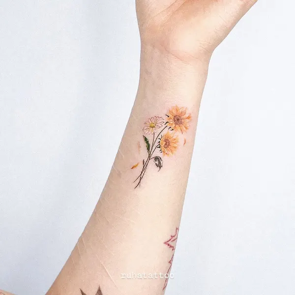 Flower, 커버업, 황소자리, 우키요에, 카네이션