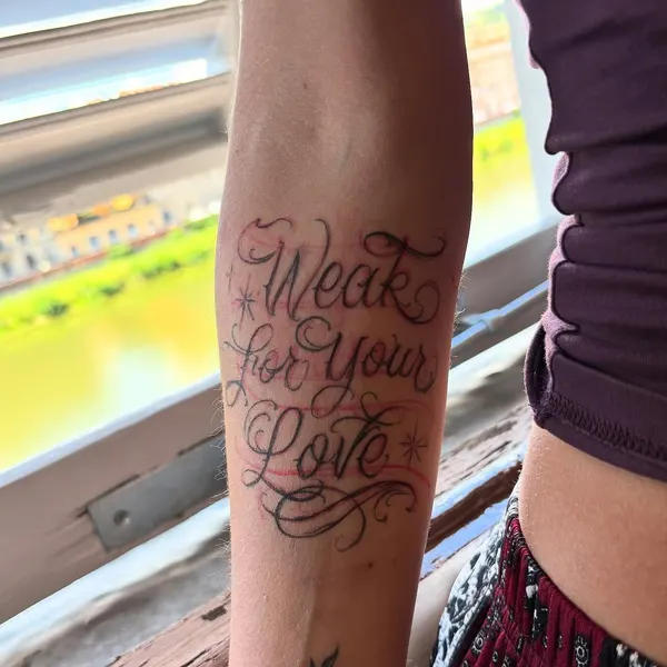 Lettering, 타자기 폰트