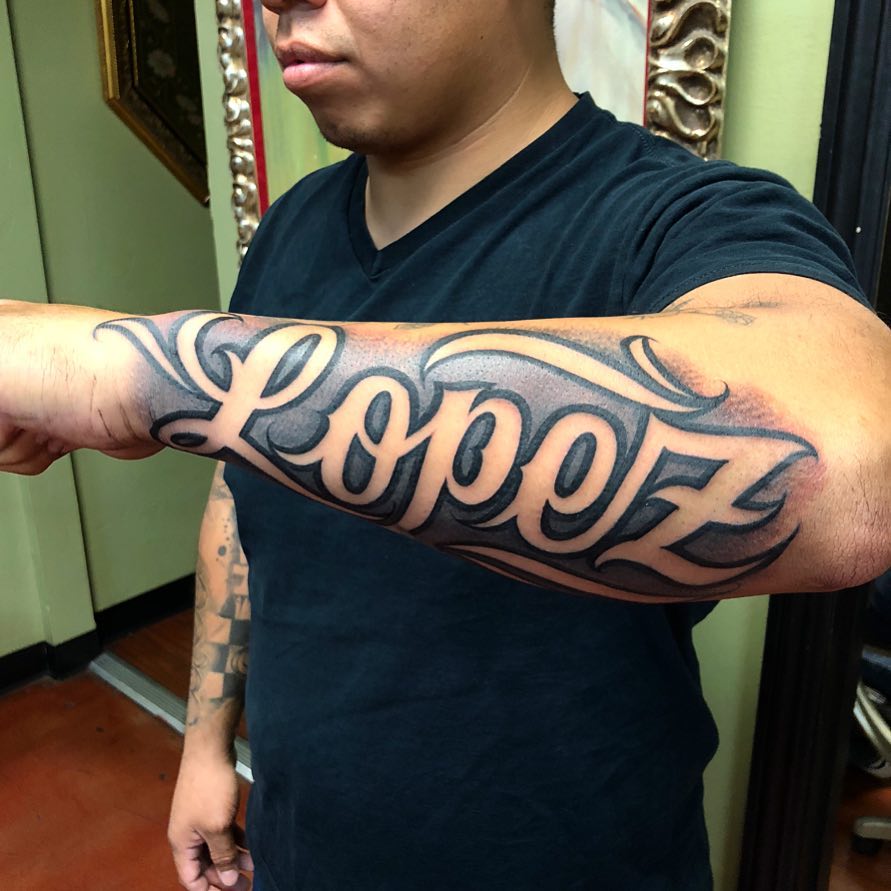 Lettering