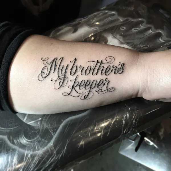 Lettering, 충성