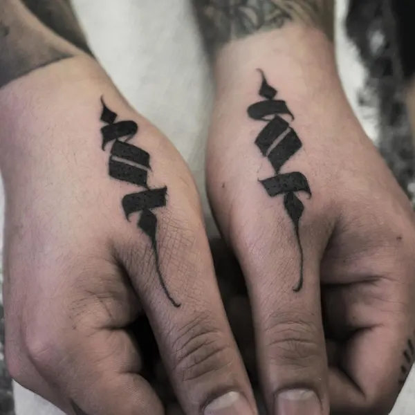 Lettering, 일본어 레터링