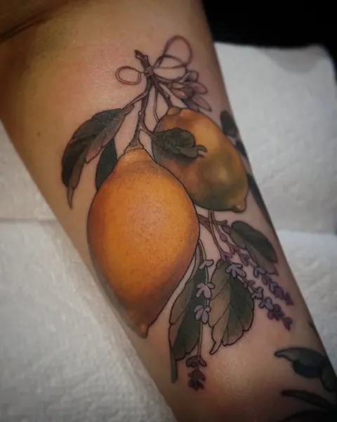 Flower, 레몬, 과일