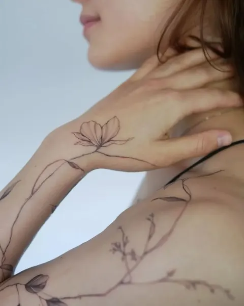Flower, 실루엣