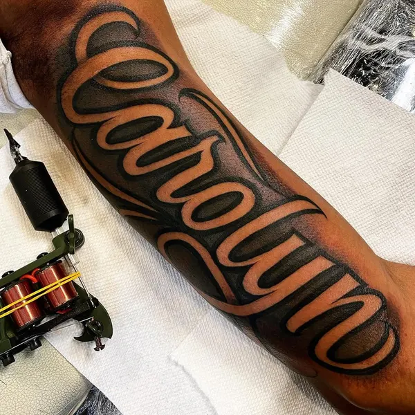 Lettering