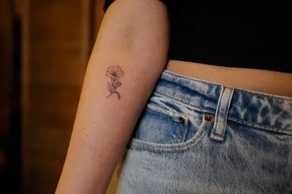 Lettering, Flower