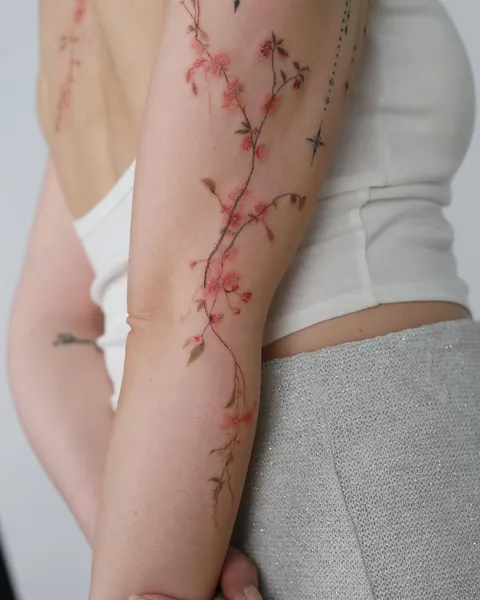 Flower, 나뭇가지, 산호, 단풍잎