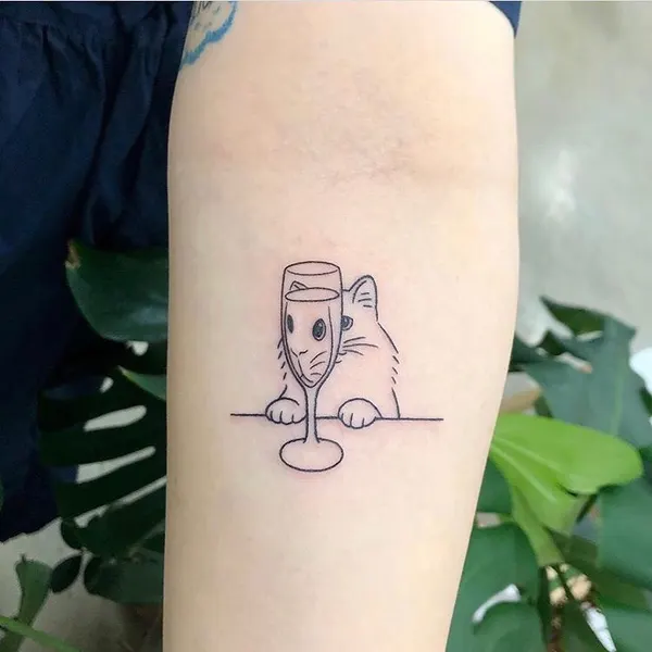 Mini, 와인잔