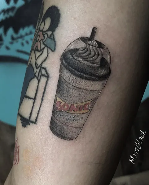 Mini, 컵, 커피