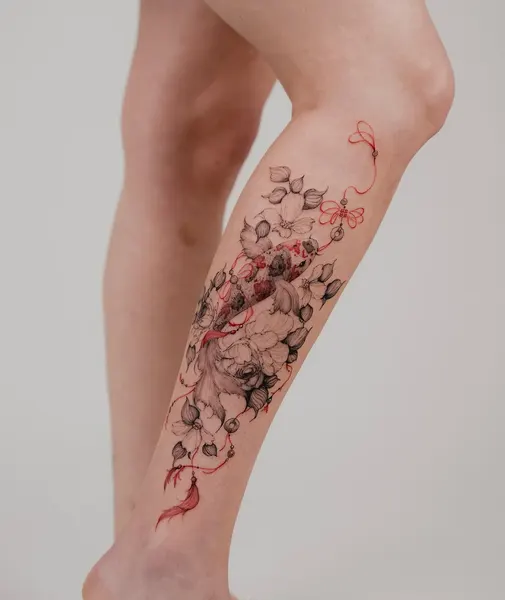책, Flower, Rose, 장면, 비대칭, 실루엣, 프레임, 카네이션, 뿌리, 서예