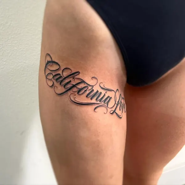 Lettering, 강인함
