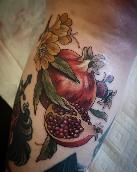 Flower, Rose, 과일, 석류, 딸기