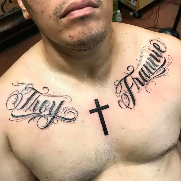 Lettering, 가족 이름, 성경 구절