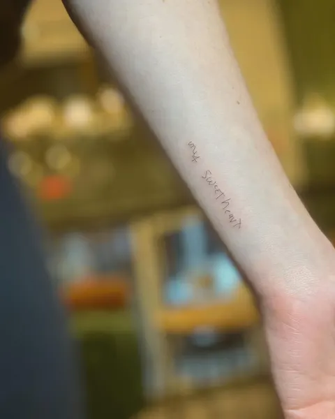 Lettering, 장면, 강인함, 회복력, 스크립트, 영원, 자유, 지혜