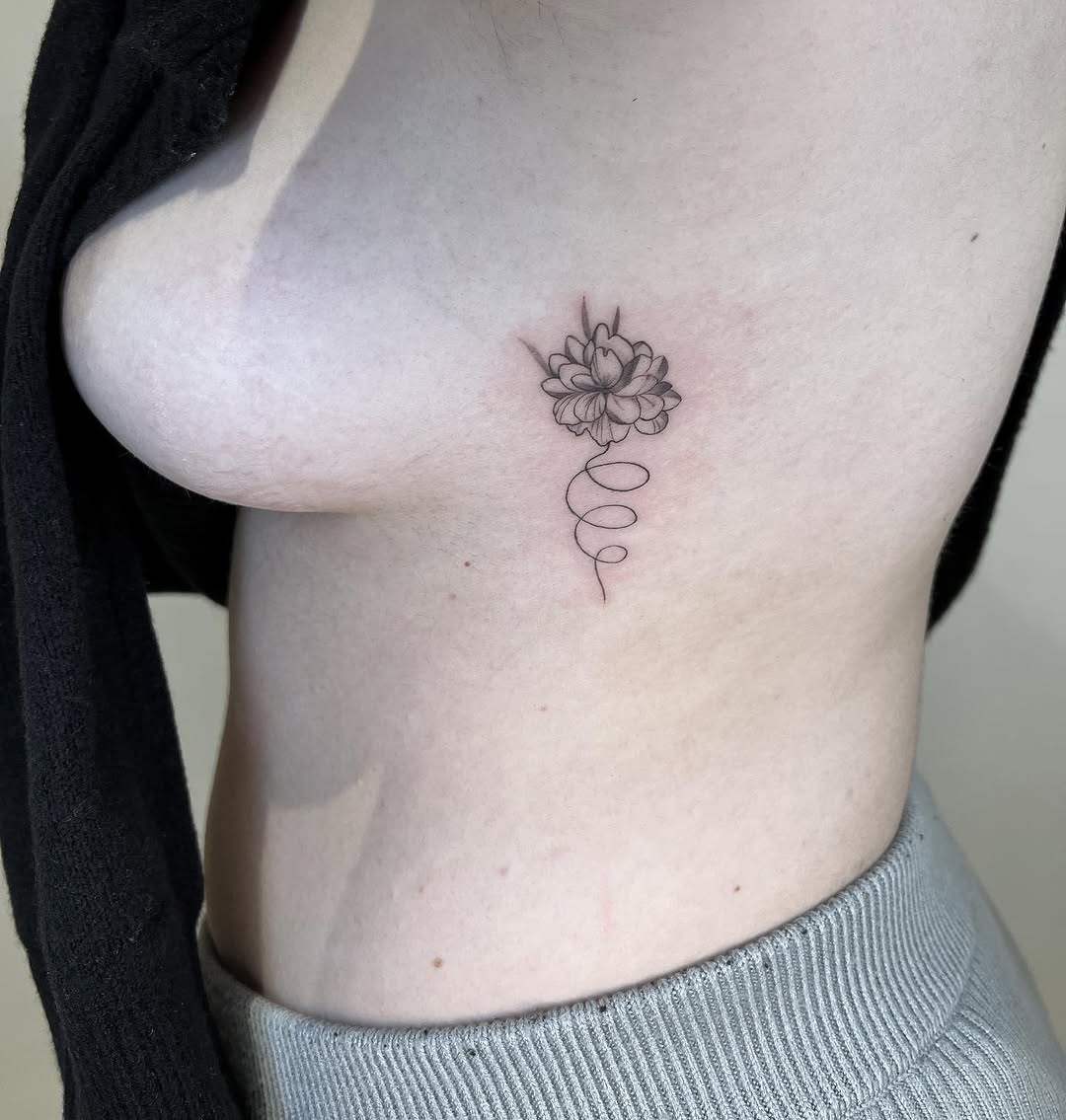 Lettering, 탄생화, 은행잎