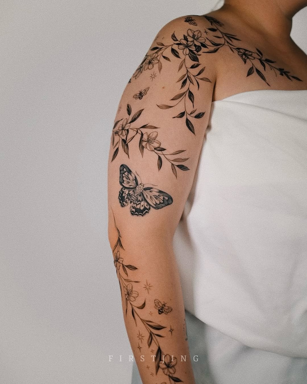 Flower, Rose, 그래픽, 커버업, 실루엣