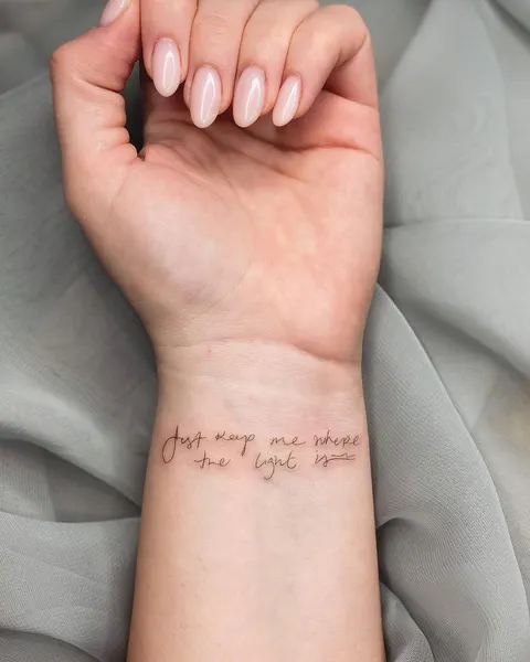 Lettering, 커플 타투