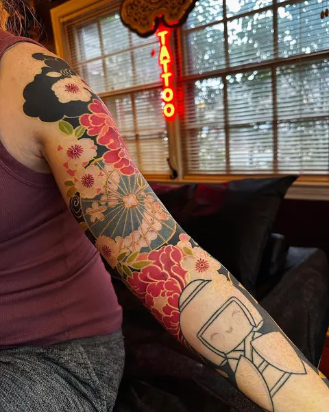 Flower, Rose, 풀슬리브
