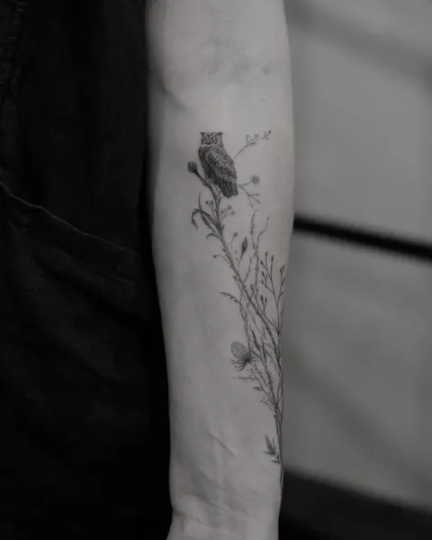Flower, Rose, 수묵화