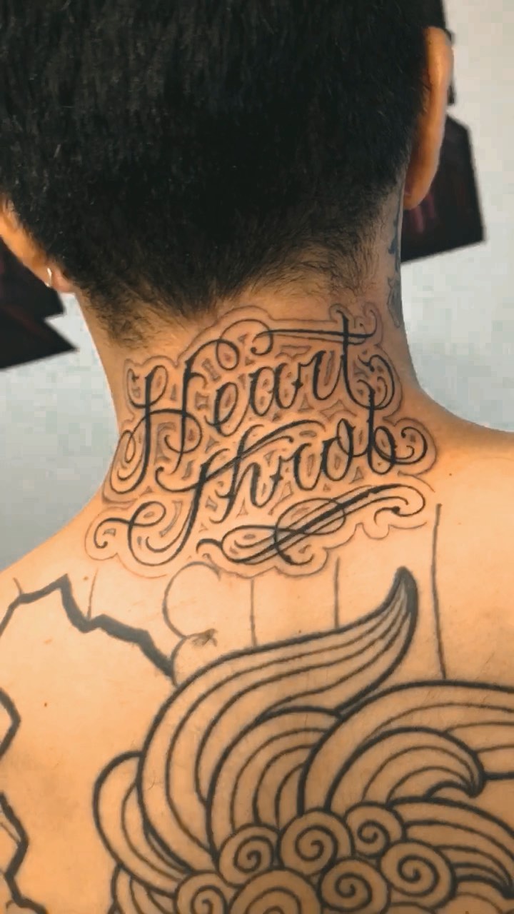 Lettering, 한자 레터링, 한글 레터링