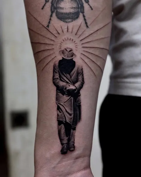 성인, 영적, 추모 타투
