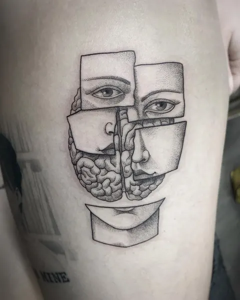 뇌, 거울, 얼굴