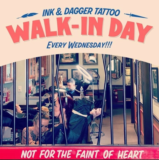 Ink and Dagger Tattoo